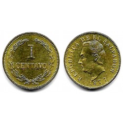 (135.2) El Salvador. 1977. 1 Centavo (EBC+)