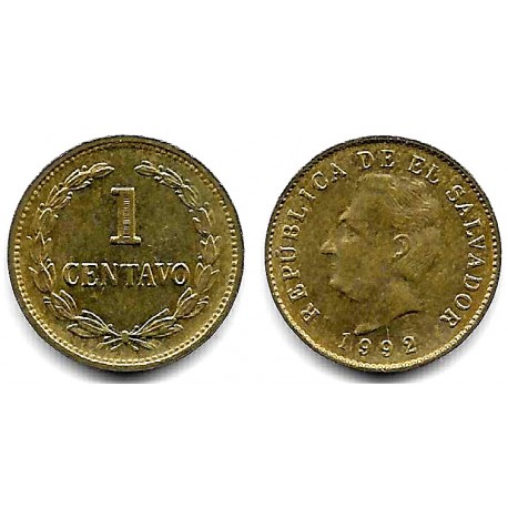 (135.1a) El Salvador. 1992. 1 Centavo (EBC+)
