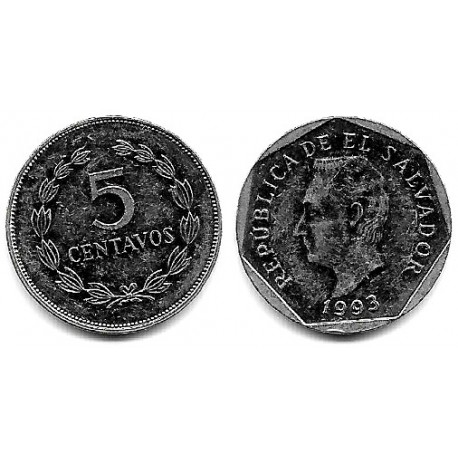 (154b) El Salvador. 1993. 5 Centavos (MBC+)