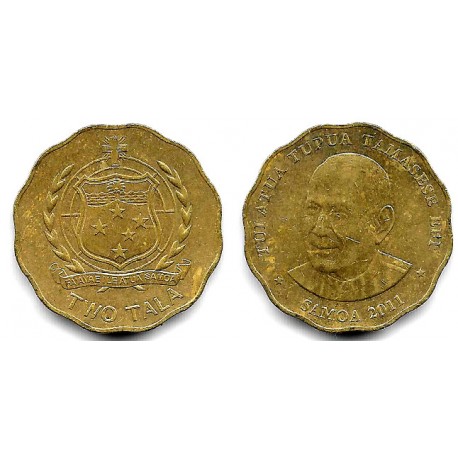 (178) Samoa. 2011. 2 Tala (MBC-)