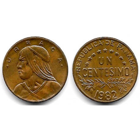 (33.1) Panamá. 1982. 1 Centesimo (EBC+)