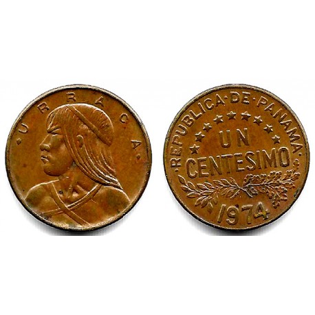 (22) Panamá. 1974. 1 Centesimo (MBC+)