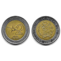 (313) Perú. 2007. 2 Soles (BC+)