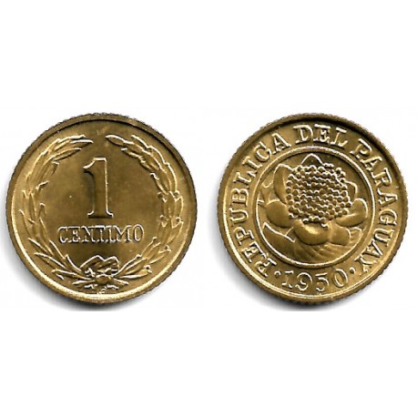 (20) Paraguay. 1950. 1 Céntimo (SC)