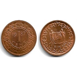 (11b) Surinam. 1987. 1 Cent (SC-)
