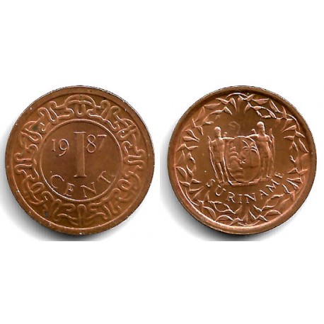 (11b) Surinam. 1987. 1 Cent (SC-)