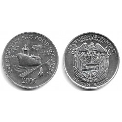 (132) Panamá. 2000. 1 Centesimo (SC)