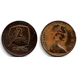 (28) Fiji. 1977. 2 Cents (BC-/BC)