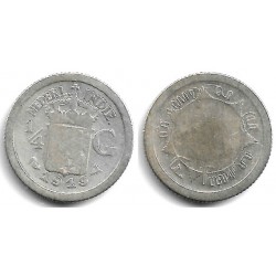 (310) Indias Holandesas. 1919. ¼ Gulden (RC) (Plata)