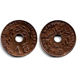 (317) Indias Holandesas. 1939. 1 Cent (MBC+)