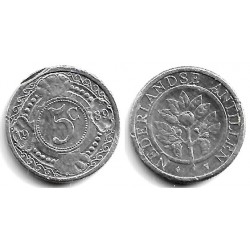 (33) Antillas Neerlandesas. 1989. 5 Cents (MBC-)