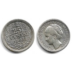 (38) Curasao. 1941. 25 Cents (EBC) (Plata)