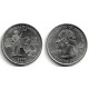 (384) Estados Unidos de América. 2000(D). Quarter Dollar (EBC) Massachussetts