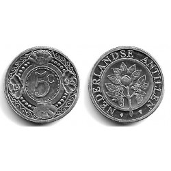 (33) Antillas Neerlandesas. 1995. 5 Cents (SC)