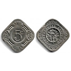 (6) Antillas Neerlandesas. 1957. 5 Cents (SC-)