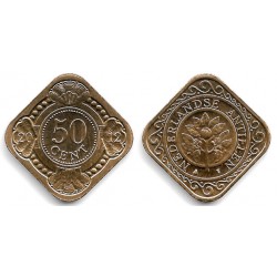 (36) Antillas Neerlandesas. 2012. 50 Cents (SC)