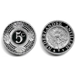 (33) Antillas Neerlandesas. 2008. 5 Cents (SC)