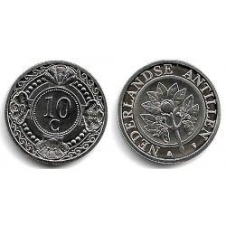 (34) Antillas Neerlandesas. 2011. 10 Cents (SC)