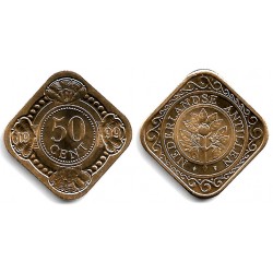 (36) Antillas Neerlandesas. 1999. 50 Cents (SC)