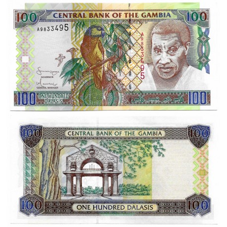 (24c) Gambia. 2005. 100 Dalasis (SC)