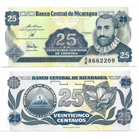 (170) Nicaragua. 1991. 25 Centavos (SC)