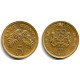 (50) Singapur. 1989. 5 Cents (EBC+)