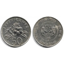 (53.1) Singapur. 1986. 50 Cents (MBC-)