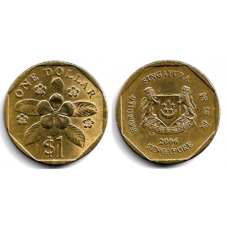 (103) Singapur. 2006. 1 Dollar (MBC+)