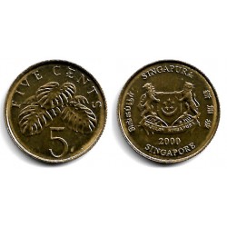 (99) Singapur. 2000. 5 Cents (SC)
