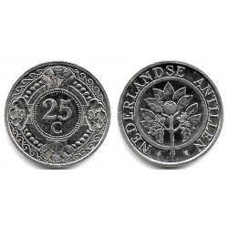 (35) Antillas Neerlandesas. 1997. 25 Cents (SC-)