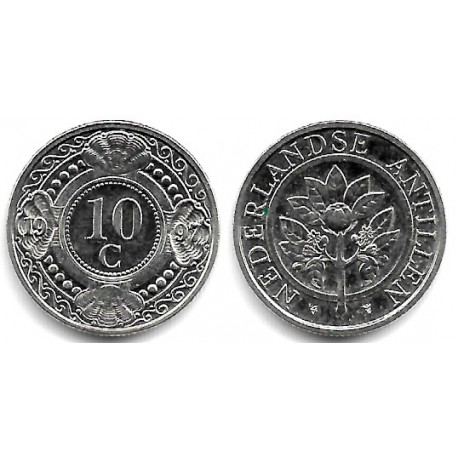 (34) Antillas Neerlandesas. 1997. 10 Cents (SC-)