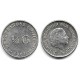 (4) Antillas Neerlandesas. 1967. ¼ Gulden (MBC+) (Plata)