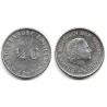 (4) Antillas Neerlandesas. 1967. ¼ Gulden (MBC+) (Plata)