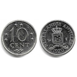 (10) Antillas Neerlandesas. 1971. 10 Cents (EBC)