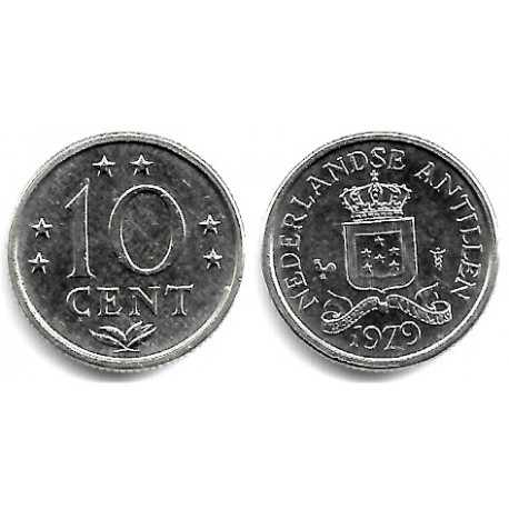 (10) Antillas Neerlandesas. 1971. 10 Cents (EBC)