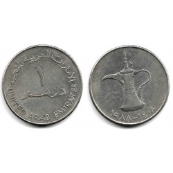 (6.1) Emiratos Árabes Unidos. 1988. 1 Dirham (MBC)