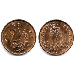 (9) Antillas Neerlandesas. 1976. 2½ Cents (EBC+)
