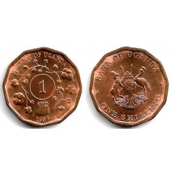 (27) Uganda. 1987. 1 Shilling (EBC+)