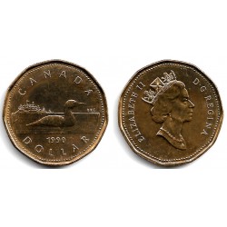 (186) Canadá. 1990. 1 Dollar (EBC+)