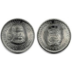 (300) Perú. 1988. 5 Intis (SC)