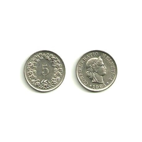 (26) Suiza. 1964. 5 Rappen (EBC)