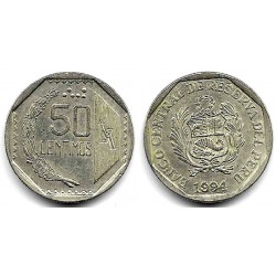 (307.1) Perú. 1994. 50 Centimos (MBC)