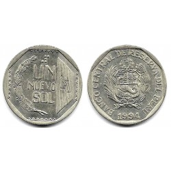 (308.1) Perú. 1994. 1 Nuevo Sol (EBC)