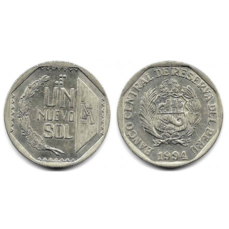 (308.1) Perú. 1994. 1 Nuevo Sol (EBC)