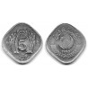 (52) Pakistán. 1989. 5 Paisa (SC)