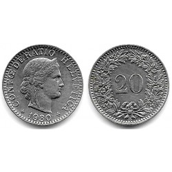 (29) Suiza. 1930B. 20 Rappen (MBC+)