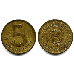 (271) Perú. 1981. 5 Soles de Oro (MBC)