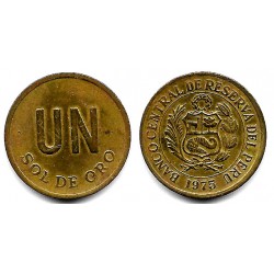 (266.1) Perú. 1975. 1 Sol de Oro (MBC+)