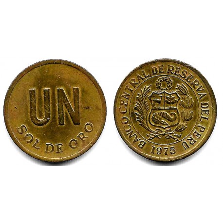 (266.1) Perú. 1975. 1 Sol de Oro (MBC+)
