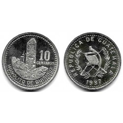 (277.6) Guatemala. 1997. 10 Centavos (SC)